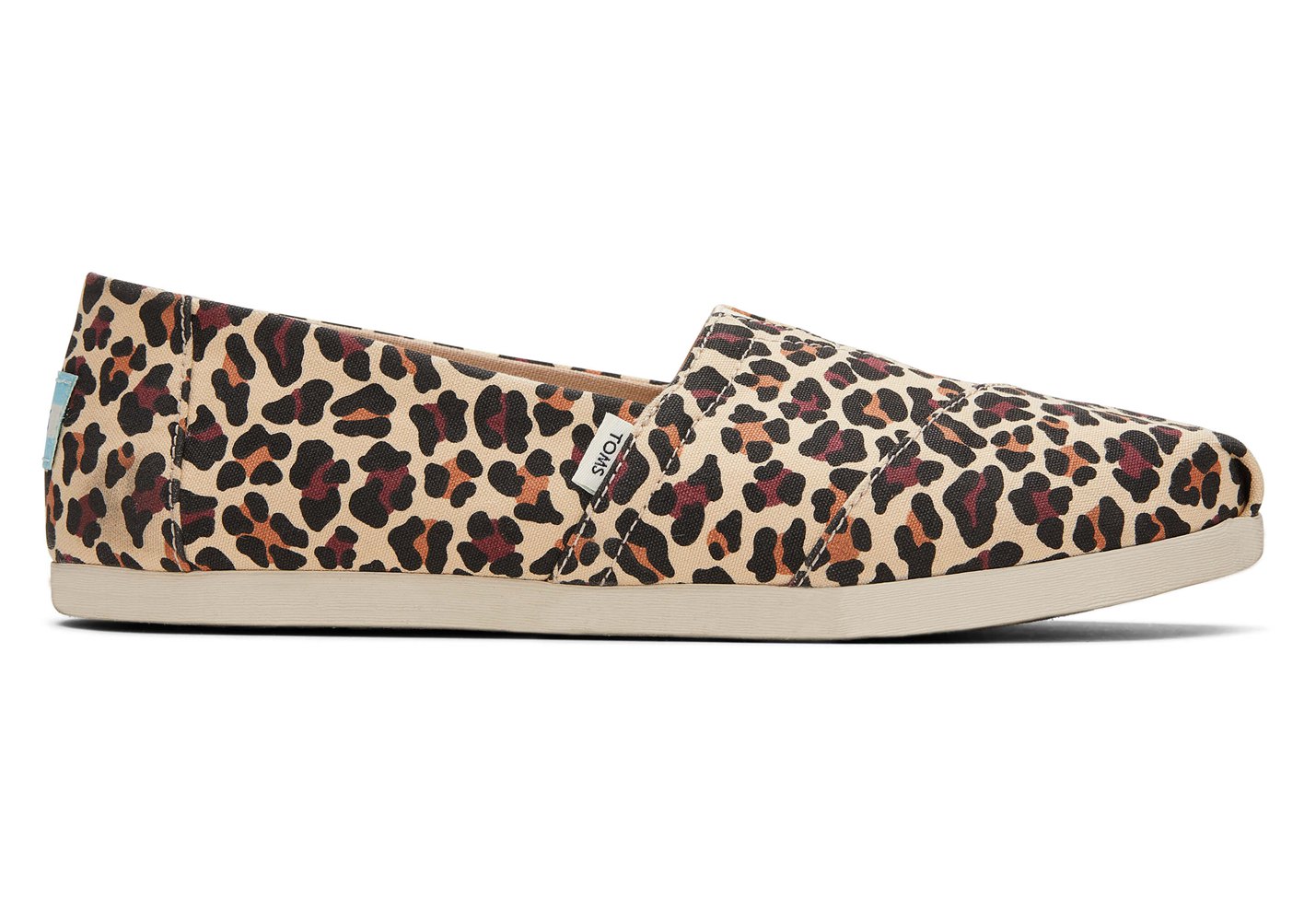 Toms Alpargata Leopard Espadrille Beige - Womens - 84975-SMHF